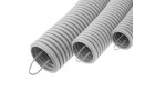Труба гофрированная, гладкая, металлорукав Экопласт