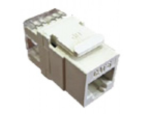 Фотография Ecoplast Механизм розетки компьютерной RJ-45, кат.6, UTP модуль (8 контакта) LK45, артикул 856300